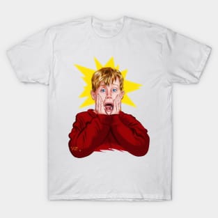 Macaulay Culkin - An illustration by Paul Cemmick T-Shirt